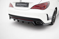 Maxton Design Rear extension Diffusor DTM Look - Mercedes CLA AMG-Line C117
