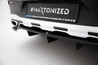 Maxton Design Heckansatz Diffusor DTM Look - Mercedes GLC Coupe AMG-Line C254