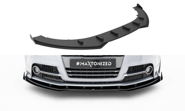 Maxton Design Street Pro Frontansatz + Flaps - Audi TT S/ TT S-Line 8J Facelift