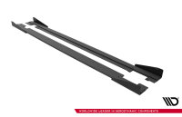Maxton Design Street Pro Seitenschweller Ansatz + Flaps - Audi TT S/ TT S-Line 8J Facelift