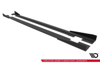 Maxton Design Street Pro Side Skirts Diffusers + Flaps - Audi TT S/ TT S-Line 8J Facelift