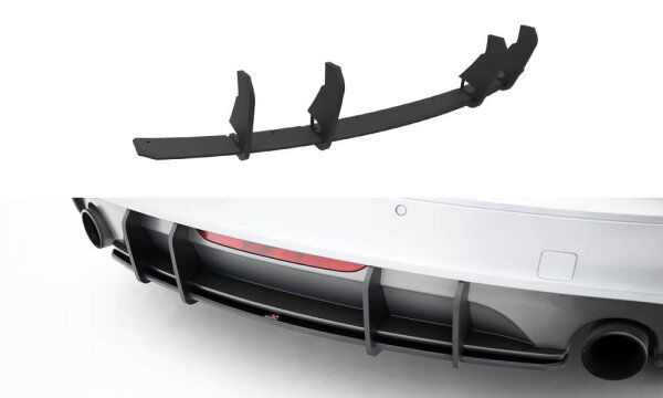 Maxton Design Street Pro Rear bumper - Audi TT S-Line 8J Facelift
