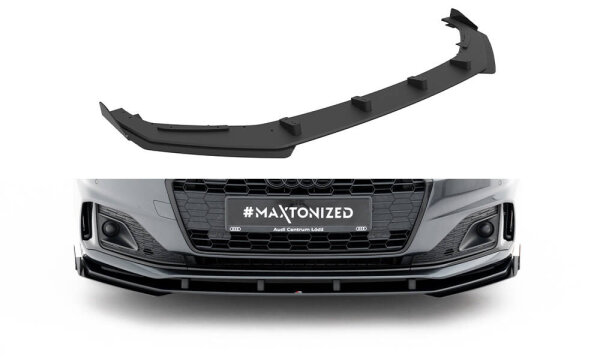 Maxton Design Street Pro Frontansatz + Flaps - Audi A5 F5 Facelift