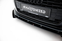 Maxton Design Street Pro Front extension + Flaps - Audi A5 F5 Facelift