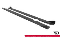 Maxton Design Street Pro Seitenschweller Ansatz + Flaps - Audi A5 Sportback F5 Facelift