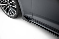 Maxton Design Street Pro Side Skirts Diffusers + Flaps - Audi A5 Sportback F5 Facelift
