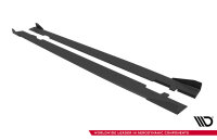 Maxton Design Street Pro Side Skirts Diffusers + Flaps - Audi A5 Sportback F5 Facelift