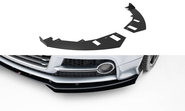 Maxton Design front bumper Flaps - Audi TT S/ TT S-Line 8J Facelift
