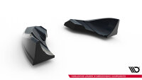 Maxton Design Rear extension Flaps Diffusor - Audi TT S-Line 8J Facelift