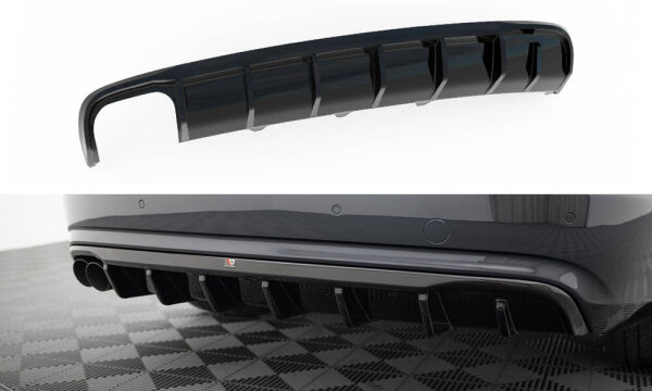 Maxton Design Rear extension Diffusor - Audi A4 B8 Facelift