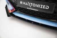 Maxton Design Street Pro Front extension + Flaps - Hyundai Veloster N MK2