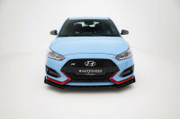 Maxton Design Street Pro Frontansatz + Flaps - Hyundai Veloster N MK2