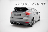 Maxton Design Street Pro Rear bumper + Flaps - Ford Focus ST MK3 Facelift