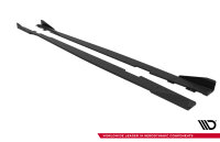 Maxton Design Street Pro Side Skirts Diffusers + Flaps - Ford Focus ST MK3 Facelift