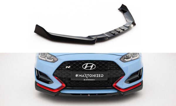 Maxton Design Front extension V.2 - Hyundai Veloster N MK2
