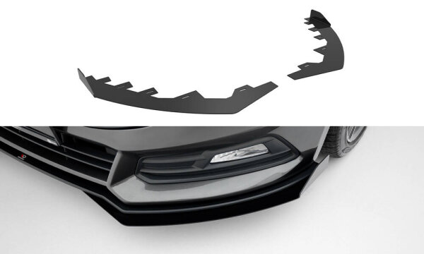 Maxton Design front bumper Flaps - Ford Focus ST MK3 Facelift