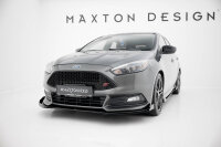 Maxton Design Stoßstange Flaps vorn - Ford Focus ST MK3 Facelift