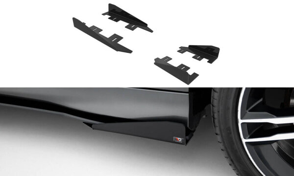Maxton Design Side Skirts Flaps - Ford Focus ST MK3 Facelift