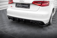 Maxton Design Heckansatz Diffusor - Audi S3 Sportback 8V