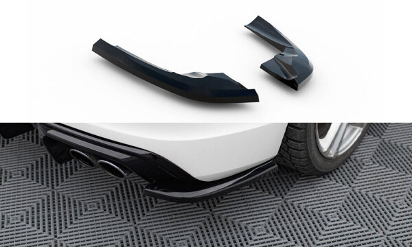 Maxton Design Heckansatz Flaps Diffusor - Audi S3 Sportback 8V