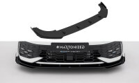 Maxton Design Street Pro Frontansatz + Flaps - VW Golf...