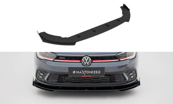 Maxton Design Street Pro Frontansatz + Flaps - VW Polo GTI MK6 Facelift