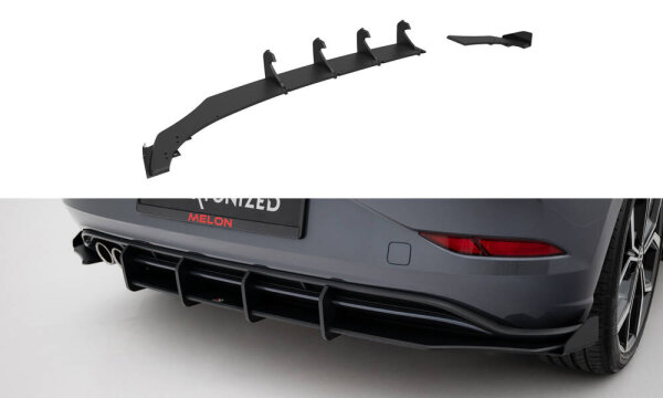 Maxton Design Street Pro Rear bumper + Flaps - VW Polo GTI MK6 Facelift