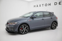 Maxton Design Street Pro Side Skirts Diffusers + Flaps - VW Polo GTI MK6 Facelift