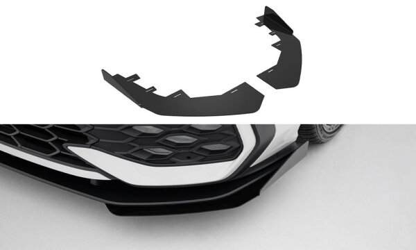 Maxton Design front bumper Flaps - VW Golf GTI/ GTE/ R-Line MK8 Facelift