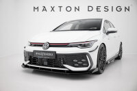 Maxton Design front bumper Flaps - VW Golf GTI/ GTE/ R-Line MK8 Facelift