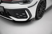 Maxton Design Front extension V.3 + Flaps - VW Golf GTI/ GTE/ R-Line MK8 Facelift