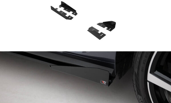 Maxton Design Seitenschweller Flaps - VW Polo GTI MK6 Facelift