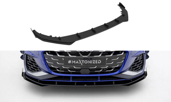 Maxton Design Street Pro Frontansatz + Flaps - Audi A3 S-Line Limousine/ S3 Limousine 8Y Facelift