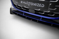 Maxton Design Street Pro Front extension + Flaps - Audi A3 S-Line Limousine/ S3 Limousine 8Y Facelift