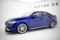 Maxton Design Street Pro Side Skirts Diffusers + Flaps -...