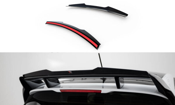 Maxton Design Spoiler Cap - Ford Fiesta Standard/ ST/ ST-Line MK8 (for FO-FI-8-FH1FP)