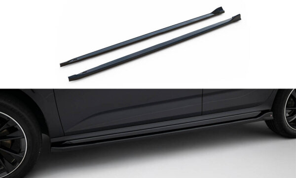 Maxton Design Side Skirts Diffusers - Skoda Kamiq Monte Carlo MK1 Facelift