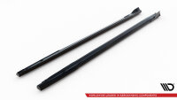Maxton Design Side Skirts Diffusers V.3 - Audi A3 S-Line Limousine/ S3 Limousine 8Y Facelift