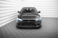 Maxton Design Street Pro Front extension + Flaps - Mitsubishi Lancer EVO X