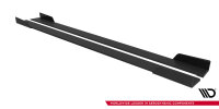 Maxton Design Street Pro Side Skirts Diffusers + Flaps - Mitsubishi Lancer EVO X