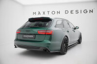 Maxton Design Rear extension Flaps Diffusor V.2 - Audi A6 S-line Avant C7