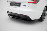 Maxton Design Rear extension Diffusor DTM Look V.2 - Tesla Model 3 Performance MK1 Facelift