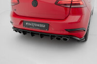Maxton Design Heckansatz Diffusor - VW Golf R Hatchback R MK7 Facelift