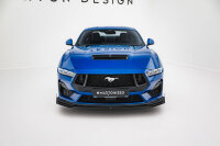 Maxton Design Street Pro Front extension + Flaps - Ford Mustang GT MK7