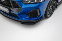 Maxton Design Street Pro Frontansatz + Flaps - Ford Mustang GT MK7