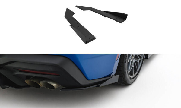 Maxton Design Street Pro Rear extension Flaps Diffusor - Ford Mustang GT MK7