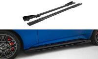 Maxton Design Street Pro Side Skirts Diffusers + Flaps - Ford Mustang Dark Horse MK7