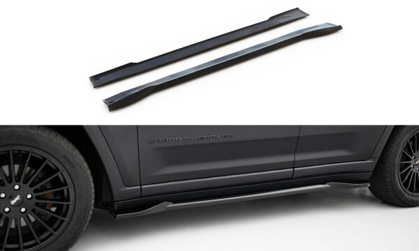 Maxton Design Side Skirts Diffusers - Jeep Grand Cherokee Trailhawk MK5