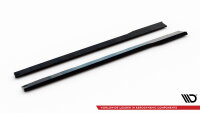 Maxton Design Side Skirts Diffusers - Ford Mustang Dark Horse MK7