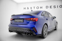 Maxton Design Heckansatz Flaps Diffusor V.1 - Audi S3 Limousine 8Y Facelift